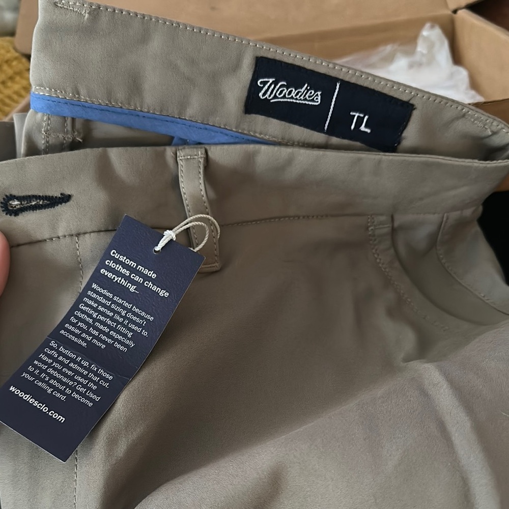 Woodies Men's Tan Pants